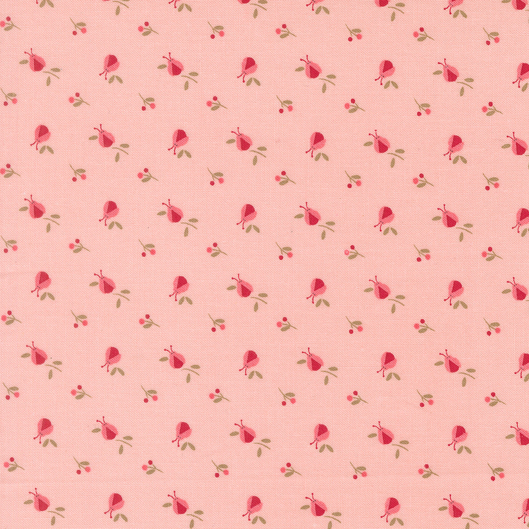 Lyda Rose PINK Lady Bugs Novelty yardage