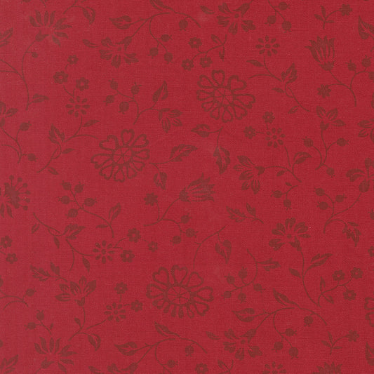 Petals And Polka Dots Fleurs Florals Rose by Bunny Hill Designs for Moda Fabrics 3082-20