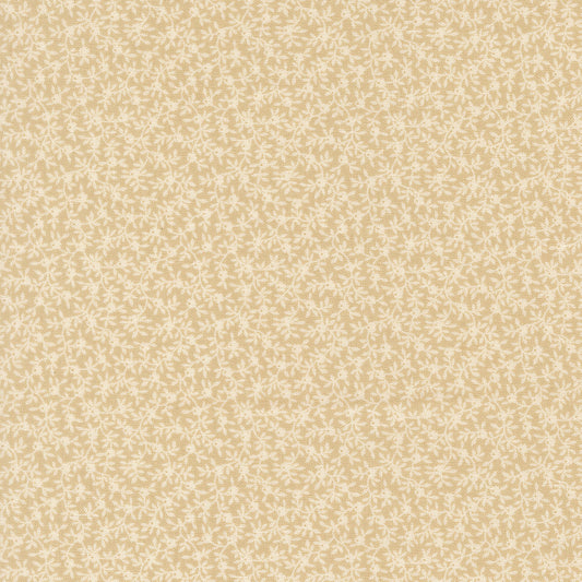 Petals And Polka Dots Garden Vine Florals Linen by Bunny Hill Designs for Moda Fabrics 3084-13