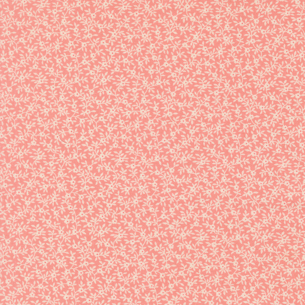 Petals And Polka Dots Garden Vine Florals Blossoms by Bunny Hill Designs for Moda Fabrics 3084-15