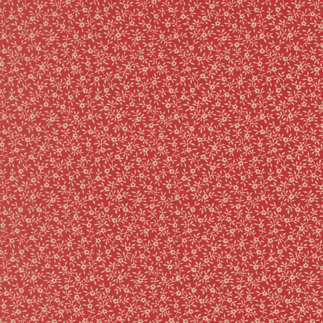 Petals And Polka Dots Garden Vine Florals Rose by Bunny Hill Designs for Moda Fabrics 3084-19