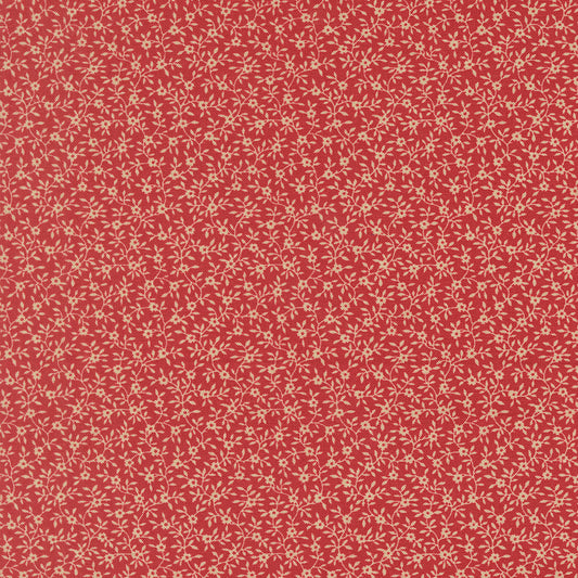 Petals And Polka Dots Garden Vine Florals Rose by Bunny Hill Designs for Moda Fabrics 3084-19