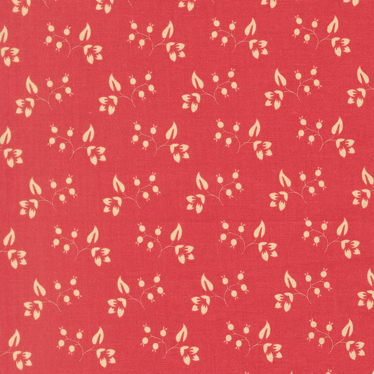 Petals And Polka Dots Rose Hips Florals Tea Rose by Bunny Hill Designs for Moda Fabrics 3085-18