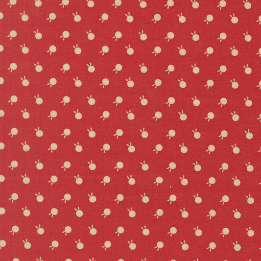 Petals And Polka Dots Berry Dots Rose by Bunny Hill Designs for Moda Fabrics 3086-19