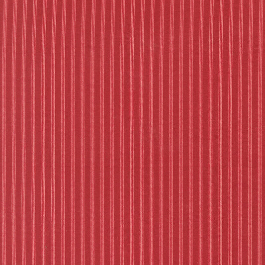 Petals And Polka Dots Stripe Stripes Rose by Bunny Hill Designs for Moda Fabrics 3087-19