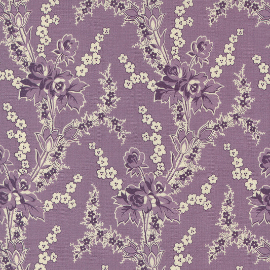 Goodnight Irene Irene's Garden Grape by Betsy Cutchian for Moda Fabrics 31700-12