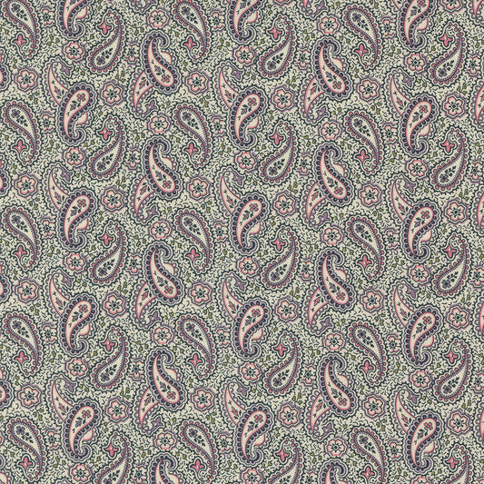 Goodnight Irene Arthur's Tie Paisley Grape by Betsy Cutchian for Moda Fabrics 31701-16