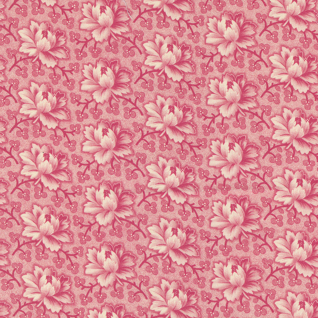 Goodnight Irene Tea Rose Florals Carnation by Betsy Cutchian for Moda Fabrics 31702-12