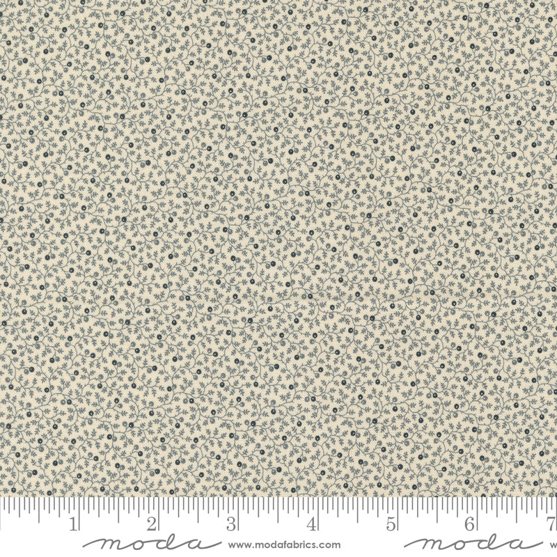 Goodnight Irene Blooming Grove Blenders Berry Vines Graphite by Betsy Cutchian for Moda Fabrics 31706-15 scale