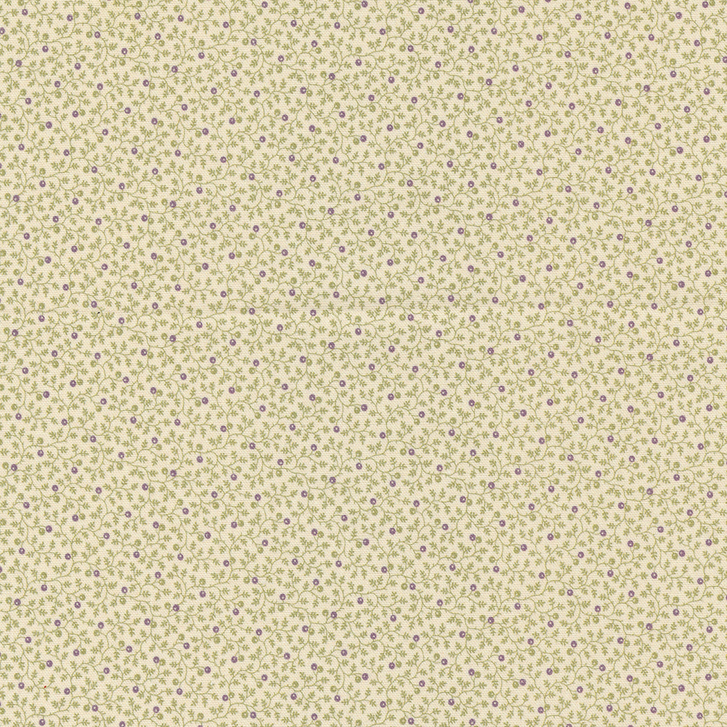 Goodnight Irene Blooming Grove Blenders Berry Vines Sage by Betsy Cutchian for Moda Fabrics 31706-14