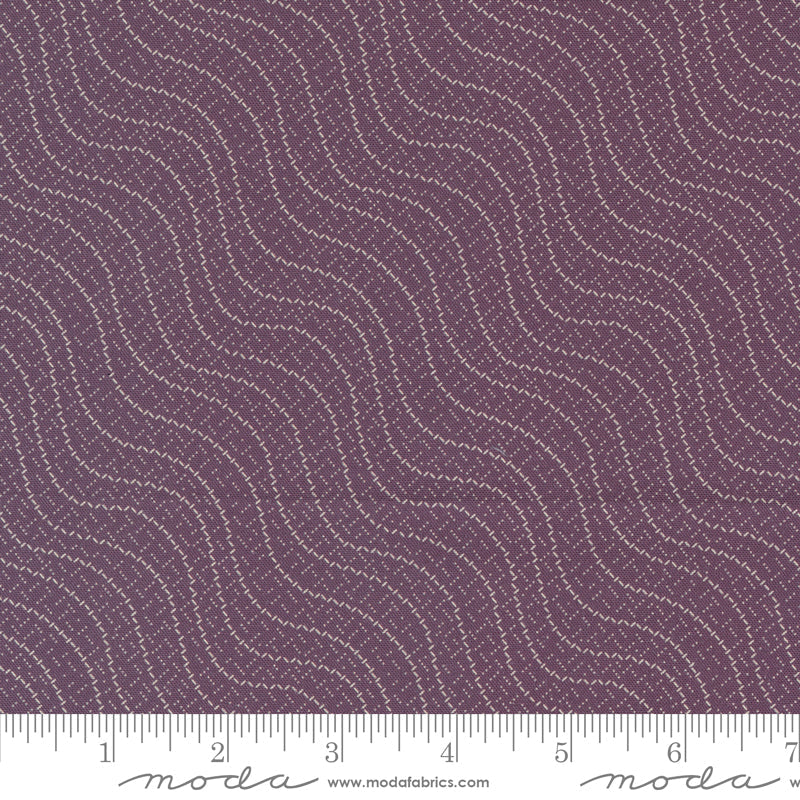 Goodnight Irene Making Waves Grape by Betsy Cutchian for Moda Fabrics 31708-19 scale
