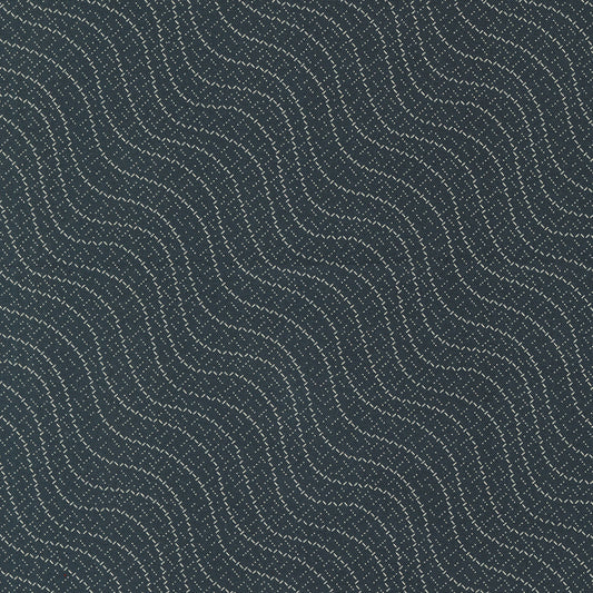 Goodnight Irene Making Waves Graphite by Betsy Cutchian for Moda Fabrics 31708-23