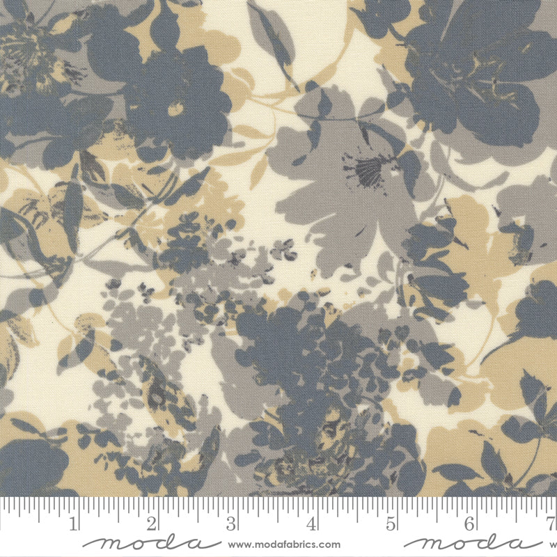 Arabesque Whisper Florals Abstract Angel Dusk by Studio M for Moda 33830-26 scale