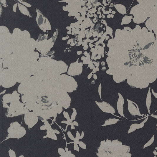 Arabesque Whisper Florals Abstract Midnight by Studio M for Moda 33830-17