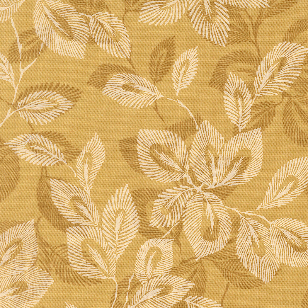 Arabesque Palm Blenders Leaf Honey by Studio M for Moda 33831-13