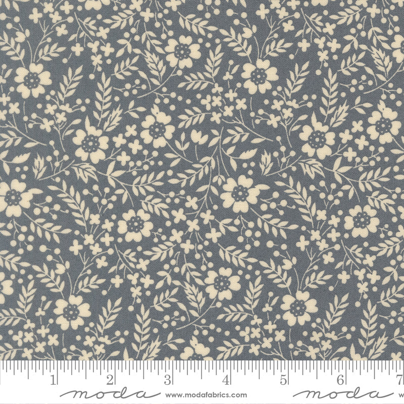 Arabesque Meadow Florals Dusk by Studio M for Moda 33834-16 scale