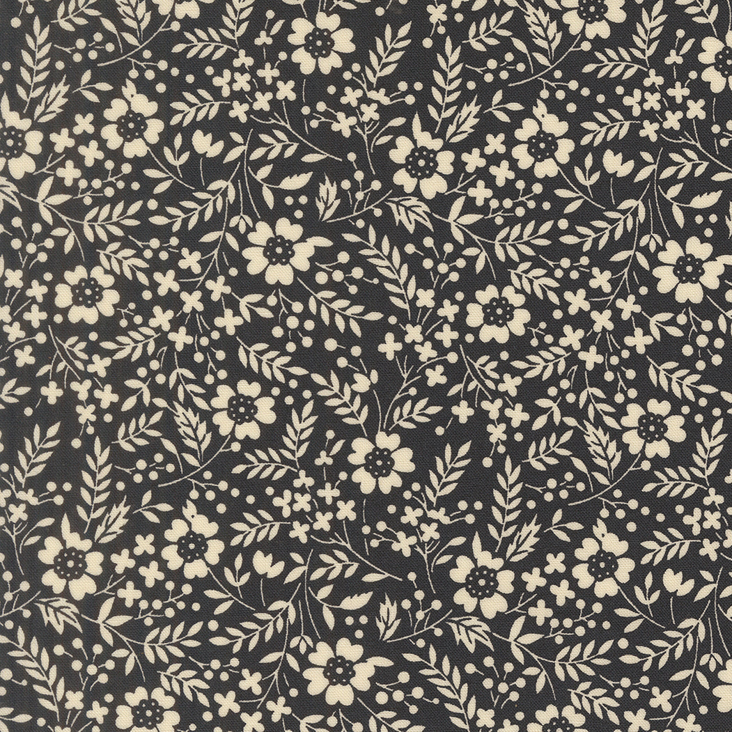 Arabesque Meadow Florals Midnight by Studio M for Moda 33834-17