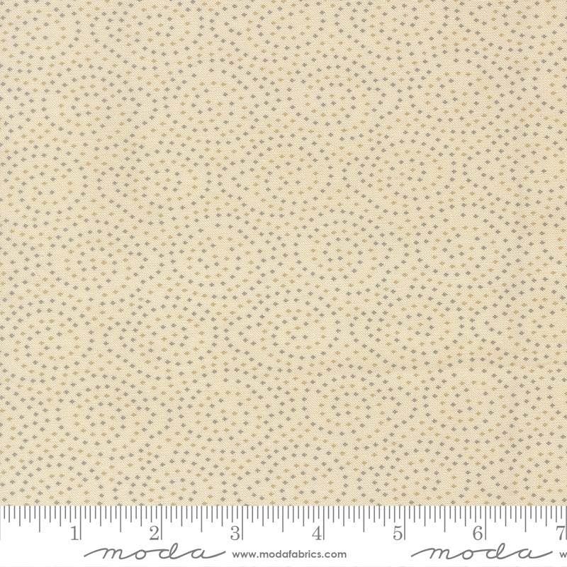 Arabesque Tranquil Blenders Dots Angel Sky by Studio M for Moda 33836-25 scale