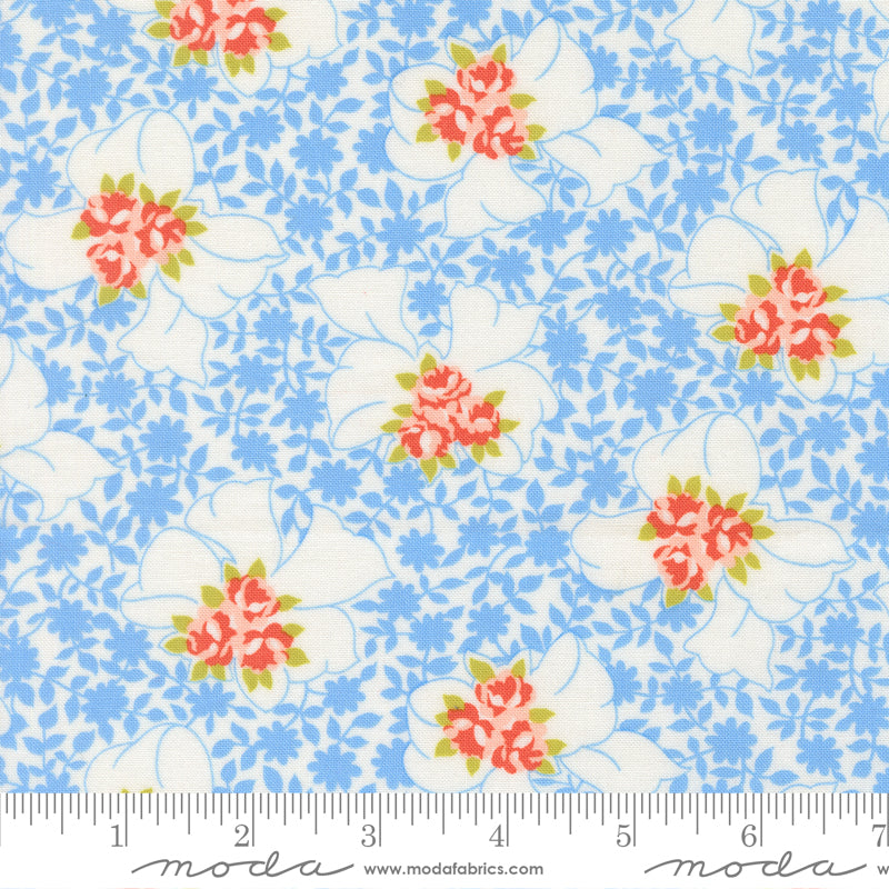 Rosie Nanas Apron Florals Forget Me Not scale