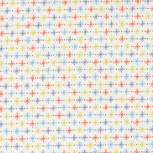 Rosie Twinkling Star Whipped Cream by Fig Tree Co for Moda