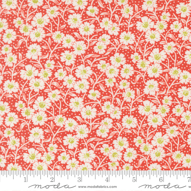 Rosie Picnic Blooms Strawberry scale