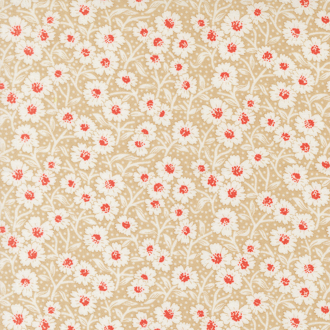 Rosie Picnic Blooms Garden Path by Fig Tree Co for Moda