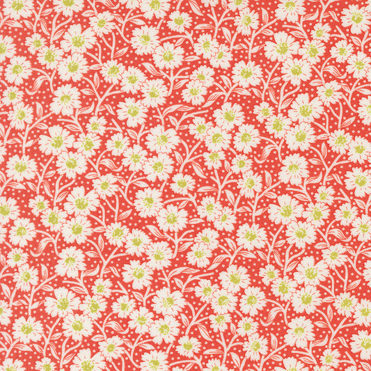 Rosie Picnic Blooms Strawberry by Fig Tree Co for Moda