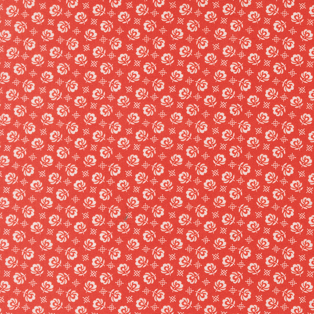 Rosie Prairie Toss Strawberry by Fig Tree Co for Moda
