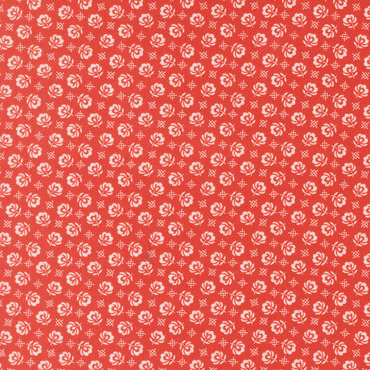 Rosie Prairie Toss Strawberry by Fig Tree Co for Moda