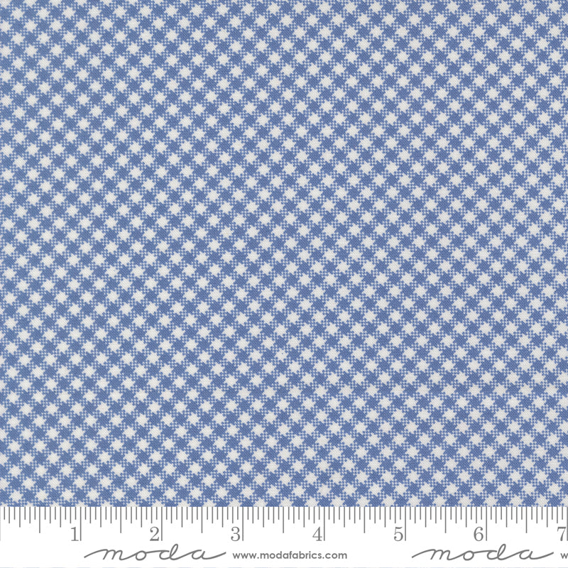 Rosie Gingham Denim Jeans scale