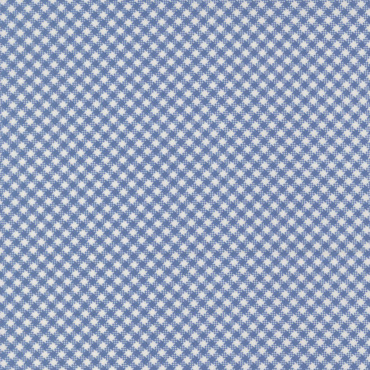 Rosie Gingham Denim Jeans by Fig Tree Co for Moda