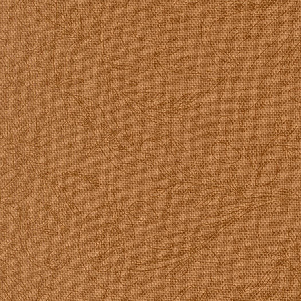 Sunlit Ruins Novelty Toast by Jessica Rose for Moda