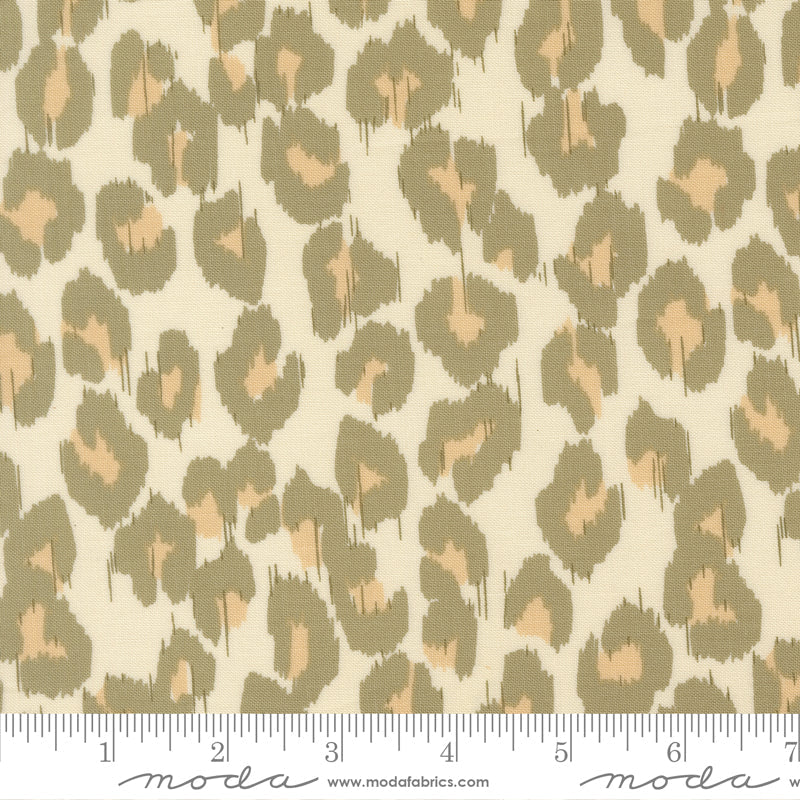 Sunlit Ruins Ikat Blenders Cream scale