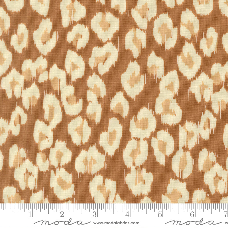 Sunlit Ruins Ikat Blenders Toast scale