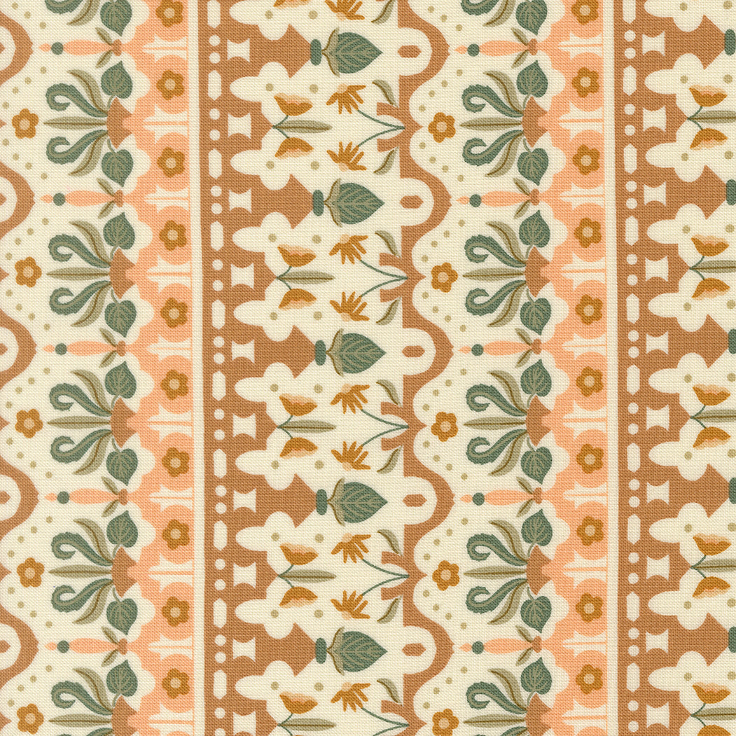 Sunlit Ruins Arcane Aegis Stripes Cream by Jessica Rose for Moda