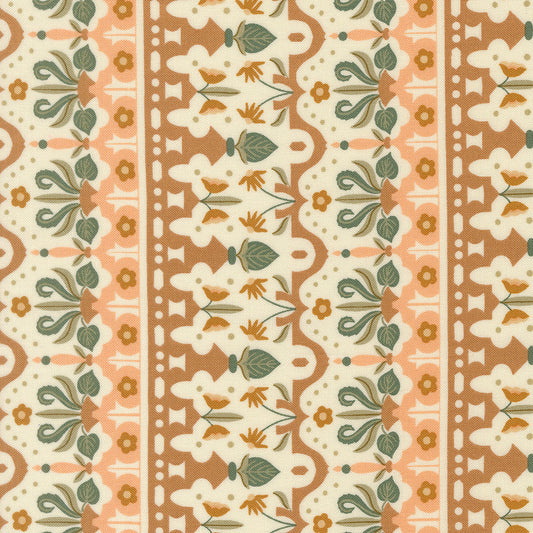 Sunlit Ruins Arcane Aegis Stripes Cream by Jessica Rose for Moda