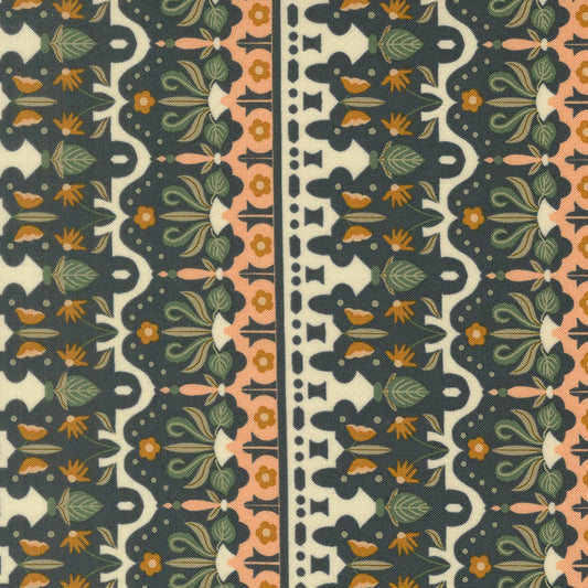 Sunlit Ruins Arcane Aegis Stripes Dusk by Jessica Rose for Moda