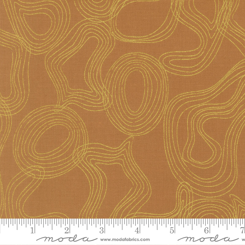 Sunlit Ruins Shadow Grove Blenders Metallic Toast scale