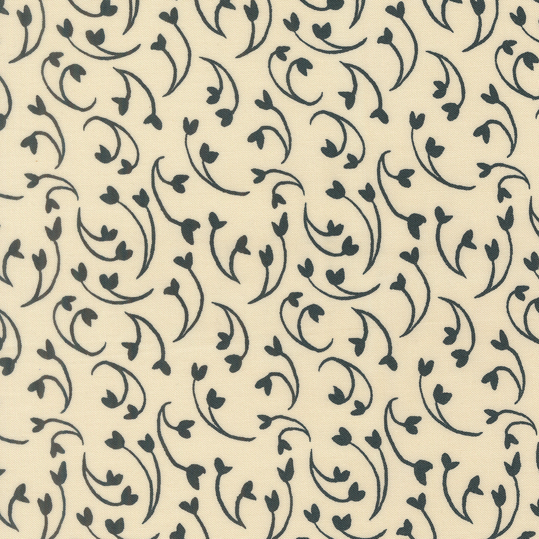 Sunlit Ruins Flowers of Aetna Florals Cream by Jessica Rose for Moda