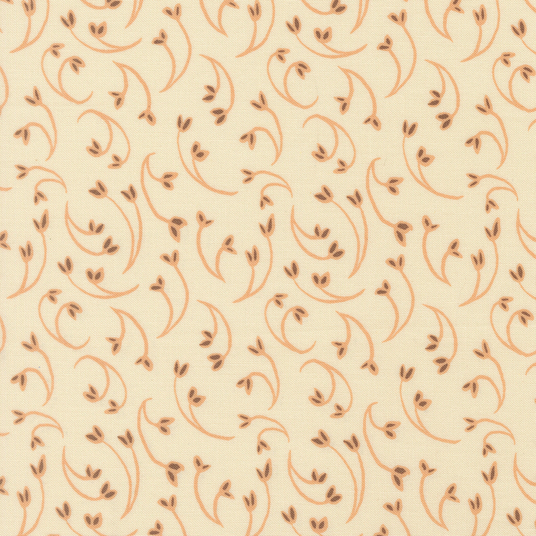 Sunlit Ruins Flowers of Aetna Florals Cream Blush by Jessica Rose for Moda