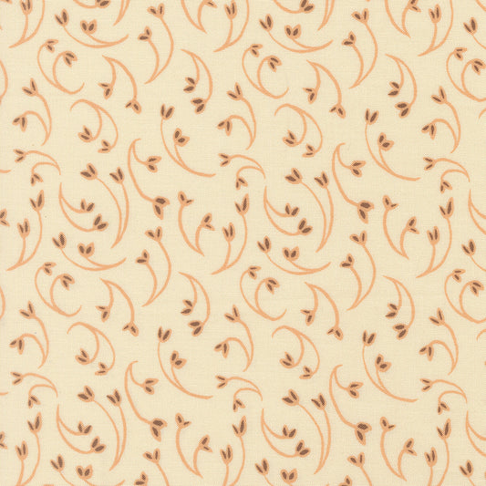Sunlit Ruins Flowers of Aetna Florals Cream Blush by Jessica Rose for Moda