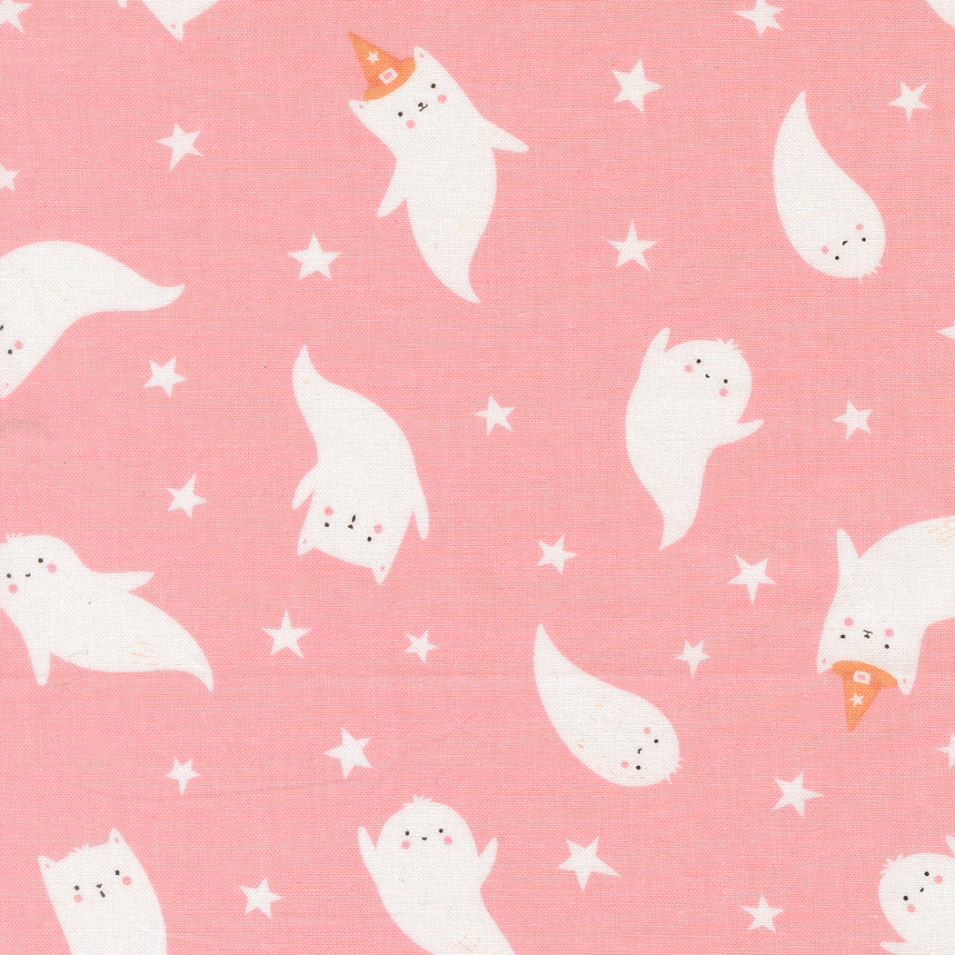 Purrs And Boos Ghost Novelty Candy by Elena Amo for Moda Fabrics 39061-13