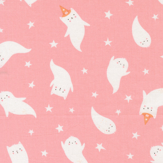 Purrs And Boos Ghost Novelty Candy by Elena Amo for Moda Fabrics 39061-13