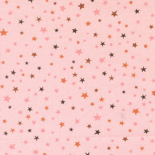 Purrs And Boos Stars Blenders Purrfect Pink by Elena Amo for Moda Fabrics 39066-12