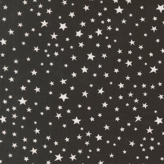 Purrs And Boos Stars Blenders Black Cat by Elena Amo for Moda Fabrics 39066-16