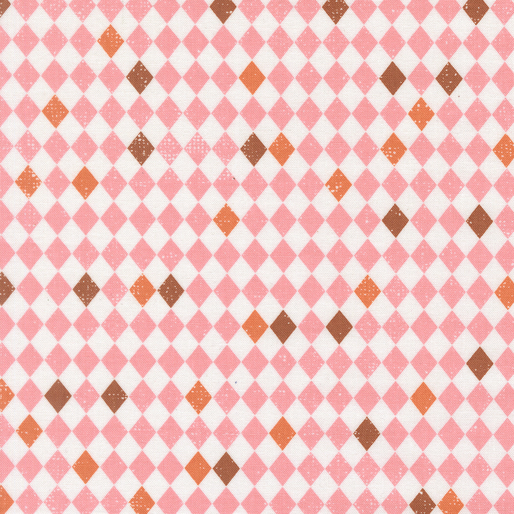 Purrs And Boos Harlequin Diamonds Blenders Candy by Elena Amo for Moda Fabrics 39067-11