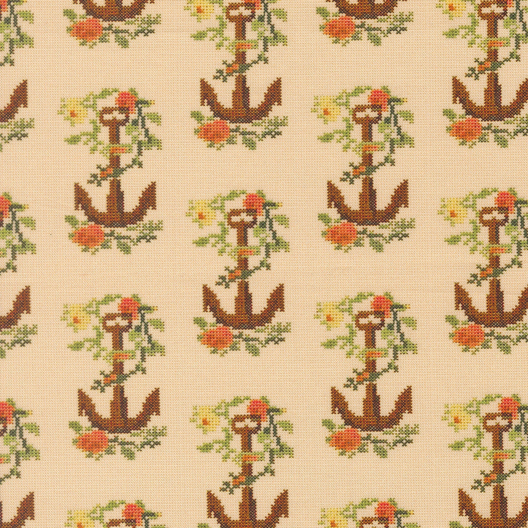 Saltwater Multi Knot On Call Novelty Cross Stitch yardage