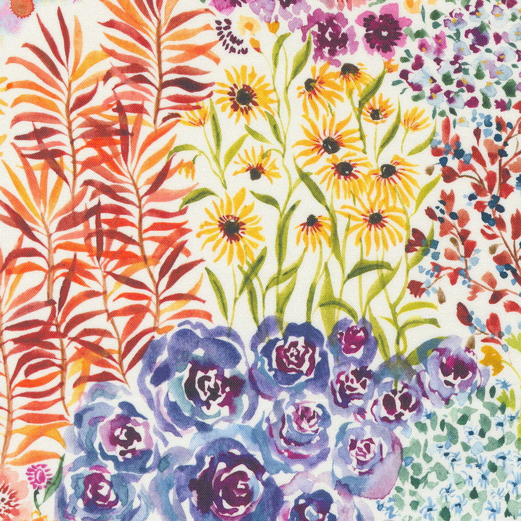 Floribunda Flower Child Florals Cloud by Create Joy Project for Moda Fabrics 39801-11