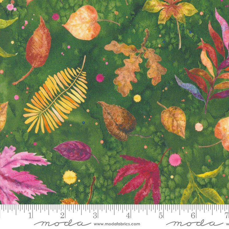 Floribunda Falling For You Herb by Create Joy Project for Moda Fabrics 39804-14 scale