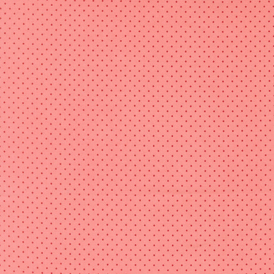 Merrily On High Festive Dot Dots Blush by Sweetfire Road for Moda Fabrics 43216-12